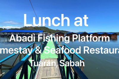 abadi seafood restaurant homestay fishing platform tuaran kota kinabalu sabah