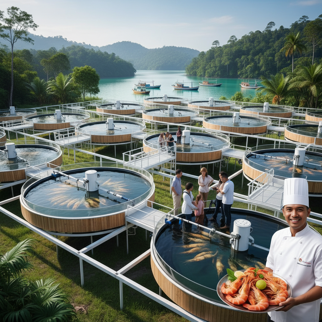Kolam Udang di Sarawak, Malaysia: Panduan Lengkap untuk Pelancong dan Peminat Makanan Laut 1 ai image 993 1766961809