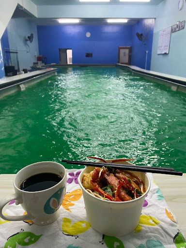 Kolam Memancing Udang Biru