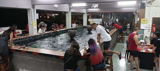 Kolam Pancing Udang Harimau Taman Perling, JB.