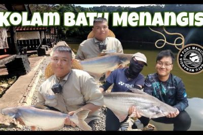 kolam memancing ikan batu menangis