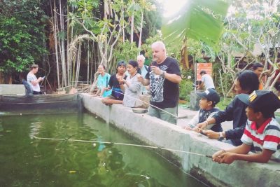 kolam pancing hari hari