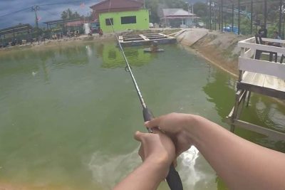 kolam pancing indoor kubang rawa